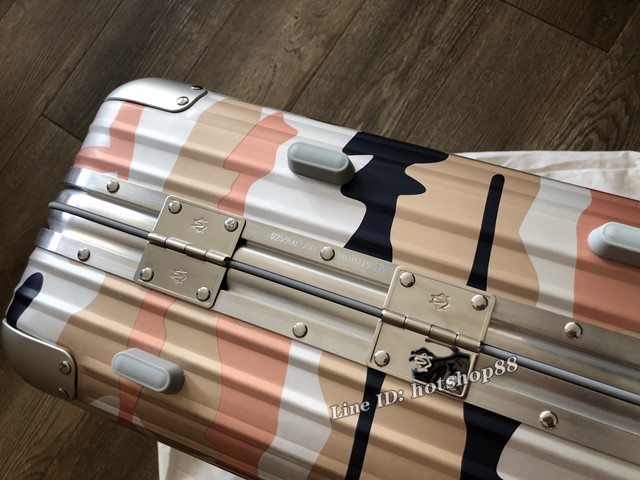 RIMOWA新版original cabin 21寸鋁鎂合金迷彩限量款旅行箱 gdx1415